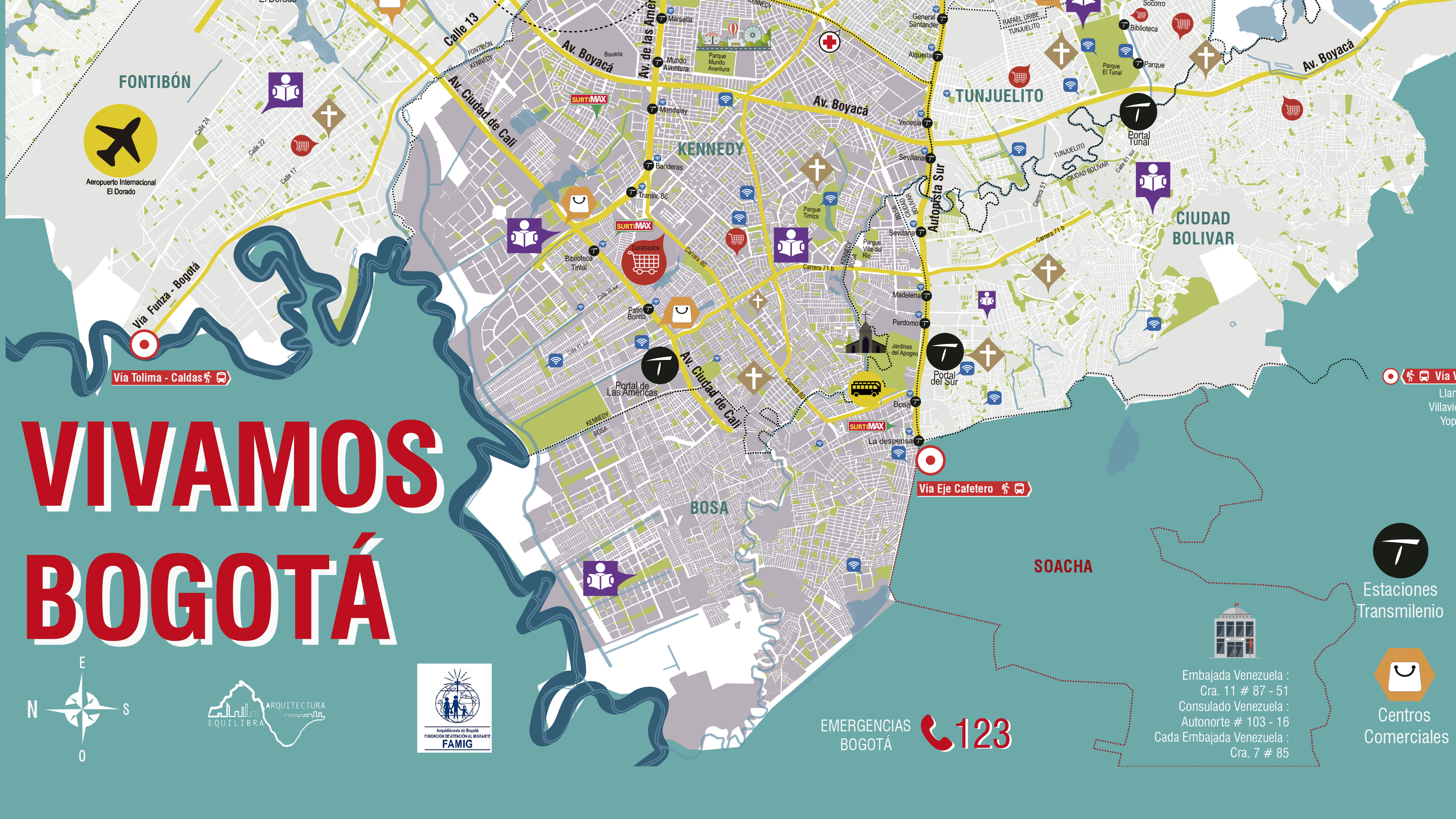 Mapa Vivamos Bogotá 